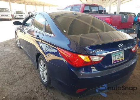 2014 Hyundai Sonata Gls from USA, damaged, VIN 5NPEB4ACXEH865777